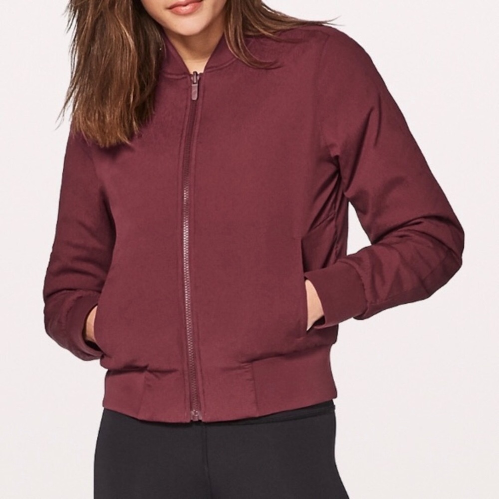 Lululemon Non-Stop Reversible Bomber Jacket 8 - Picture 2 of 16